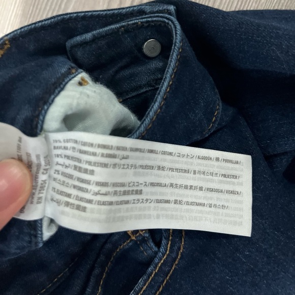 Hollister low rise jean leggings size 7 / 28 regular and long - Picture 9 of 15